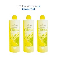 3 Colonia Cítrica La Cooper X 1Lt