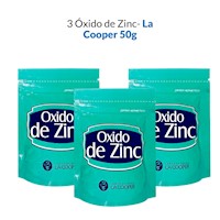 3 ÓxIdo de Zinc - La Cooper x 50g