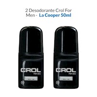 2 Desodorante - Crol For Men X 50Ml