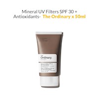 Mineral UV Filters SPF 30 + Antioxidants - The Ordinary x 50ml