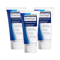 Espuma limpiadora para acné Panoxyl 156Gr 3 Unidades