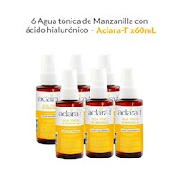 6 Agua tónica de Manzanilla con ácido hialurónico - Aclara-T 60ml