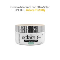 Crema Aclarante con filtro Solar SPF 30 - Aclara-T 100gr