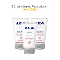 3 Crema de pies Reparadora - Lea 125ml