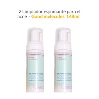 2 Limpiador espumante para el acné - Good Molecules 148ml