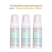 3 Limpiador espumante para el acné - Good Molecules 148ml