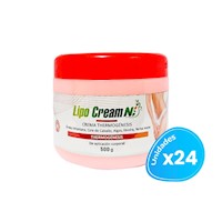 24 Crema Thermogénesis Tapa Roja - Lipo Cream Ni 500Gr