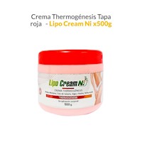 Crema Thermogénesis Tapa roja - Lipo Cream NI 500gr