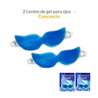 3 Lentes de gel para ojos - Cansancio