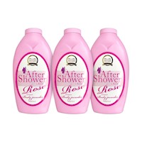 3 Polvo Corporal Después De La Ducha Rosas - Nnp 369Gr