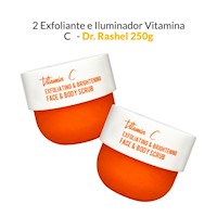 2 Exfoliante e Iluminador Vitamina C - Dr. Rashel 250gr