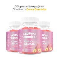 3 Suplemento Aguaje en Gomitas - Curvy Gummies