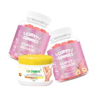 Suplemento Aguaje 2 Unidades + Crema Quemador Tapa Amarilla Lipo Cream