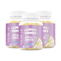 Suplemento Pitahaya en Gomitas Curvy Gummies 240 Gomitas 3 Unidades