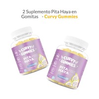 2 Suplemento Pita Haya en Gomitas - Curvy Gummies