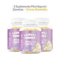 3 Suplemento Pita Haya en Gomitas - Curvy Gummies