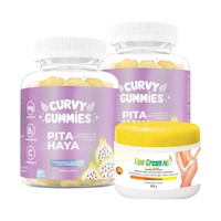 Suplemento Pita Haya 2 Uni + Crema Quemador Tapa Amarilla Lipo Cream