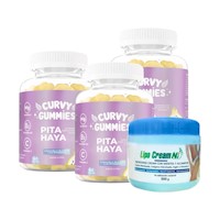 Suplemento Pita Haya 3 Uni + Crema Quemador Tapa Azul Lipo Cream
