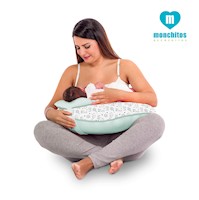 CROISSI PILLOW XTRACONFORT VERDE ANIMALITOS