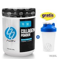 Colágeno Adn Collagen Powder 500 gr Fruit Punch + Shaker