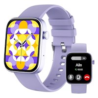 Colmi p71 Smartwatch 1.9" Purpura Reloj inteligente Bluetooth LLamadas