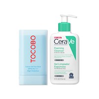 Barra Solar Tocobo + Gel Limpiador Espumoso Foaming Cleanser 236ml