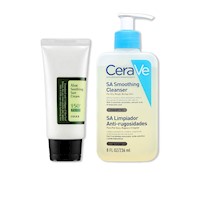 Aloe Soothing Sun Cream 50ml + Cerave Smoothing Cleanser 236ml