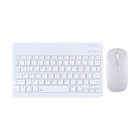 Kit Teclado y Mouse Bluetooth Blanco