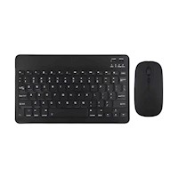 Kit Teclado y Mouse Bluetooth Negro