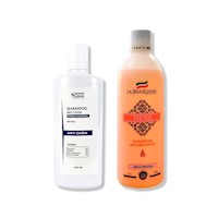 SHAMPOO ANTICAIDA SIN SAL 250ML + SHAMPOO ANTIRESIDUO 500ML