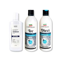 SHAMPOO ANTICAIDA 250ML + SHAMPOO TRE 500GR + MÁSCARA DIECI 500GR