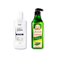 SHAMPOO ANTICAIDA 250ML + ACONDICIONADOR ROMERO CRECEPELO 500ML