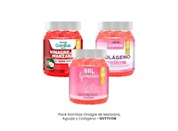 PACK GOMITAS SOTTCOR VINAGRE - AGUAJE - COLAGENO