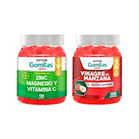GOMITAS DE ZINC ADULTO|Gomitas Adultos Vinagre de Manzana 130 Gomitas - Sottcor