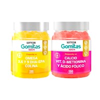 GOMITAS DE OMEGA 3|GOMITAS DE CALCIO ADULTO