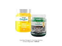GOMITAS OMEGA 3 + GOMITAS ADULTOS CITRATO MAGNESIO