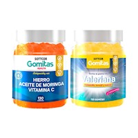GOMITAS DE HIERRO ADULTO|GOMITAS DE VALERIANA ADULTO