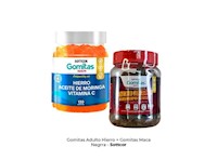 GOMITAS ADULTO HIERRO + GOMITAS MACA NEGRRA