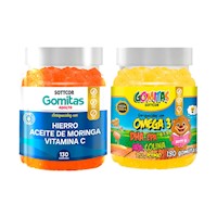 GOMITAS DE HIERRO ADULTO|Omega Para Niños Gomitas Sottcor