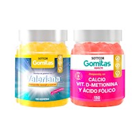 GOMITAS DE VALERIANA ADULTO|GOMITAS DE CALCIO ADULTO