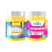 GOMITAS DE VALERIANA ADULTO|GOMITAS DE PITAHAYA ADULTO