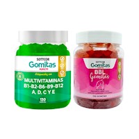 GOMITAS MULTIVITAMINAS ADULTO|Aguaje Bbl para Adultos Gomitas Sottcor 100gr