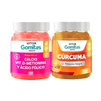 GOMITAS DE CALCIO ADULTO|GOMITAS DE CURCUMA ADULTO