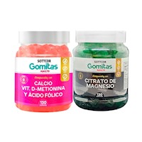 GOMITAS DE CALCIO ADULTO|Gomitas Adultos Citrato de Magnesio 130 Gomitas - Sottcor