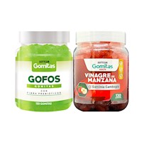 GOMITAS GOFO - PREBIOTICOS Y PROBIOTICOS ADULTO|Gomitas Adultos Vinagre de Manzana 130 Gomitas - Sottcor