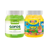 GOMITAS GOFO - PREBIOTICOS Y PROBIOTICOS ADULTO|Omega Para Niños Gomitas Sottcor