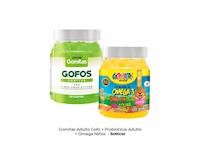GOMITAS ADULTO GOFO CON FIBRA ADULTO + OMEGA NIÑOS