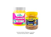 GOMITAS ADULTO PITAHAYA + GOMITAS BUENAS NOCHES NIÑOS