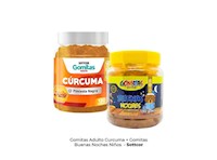 GOMITAS ADULTO CURCUMA + GOMITAS BUENAS NOCHES NIÑOS