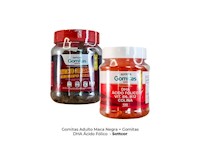 GOMITAS ADULTO MACA NEGRA + GOMITAS DHA ÁCIDO FÓLICO